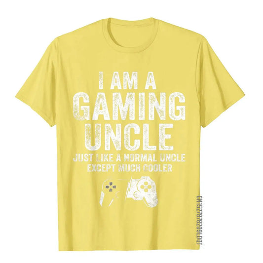 I Am a Gaming Uncle T-Shirt – Funny Gamer Gift Tee for Men
