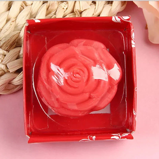 Mini Rose Handmade Soap Gifts – 10PCS for Guests, Bridesmaids & Party Souvenirs