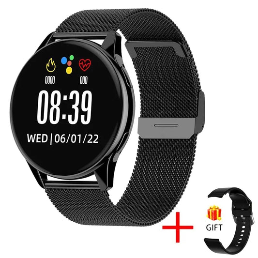 LIGE Smart Watch for Men & Women – Bluetooth Calling, Heart Rate & Blood Pressure Monitoring, IP67 Waterproof