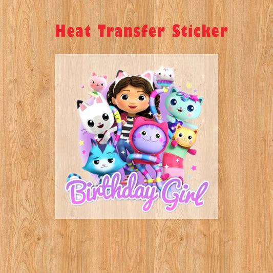 Gabby’s Dollhouse Kids T-Shirt – Cute Cartoon Cotton Pullover for Summer & Birthday Gifts