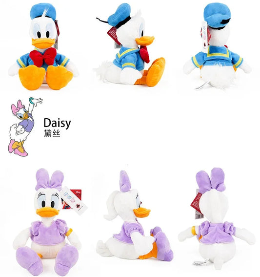 Disney Donald Duck & Daisy Plush Toys – Cute Cartoon Stuffed Animal Dolls for Kids
