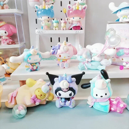 Sanrio Wonderland Series Blind Box – Cinnamoroll, Pochacco, Kuromi & My Melody Anime Figures