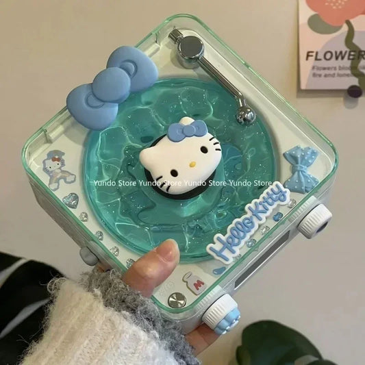 Hello Kitty DIY Retro Bluetooth Speaker – Kawaii White Noise Sleep Aid with RGB Light