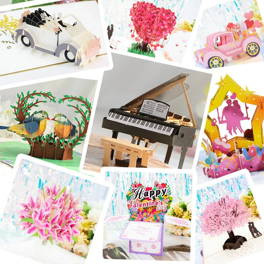 3D Pop-Up Love Card – Romantic Gift for Wife or Girlfriend