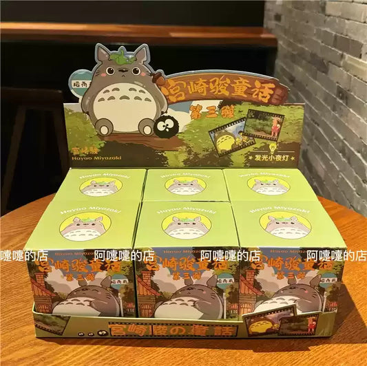 Original Hayao Miyazaki Fairy Tale Blind Box – Glowing Ornament Cartoon Creative Trendy Home Furnishings
