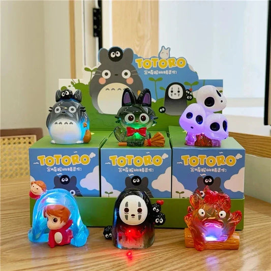 Hayao Miyazaki’s Elves Mysterious Blind Box – Trendy Glowing Desktop Ornaments